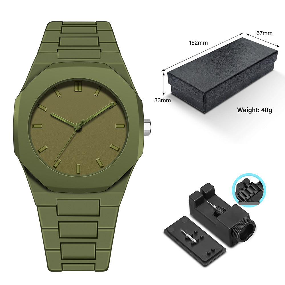 Fashionable waterproof quartz watch