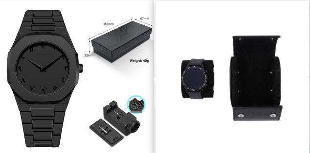 Fashionable waterproof quartz watch