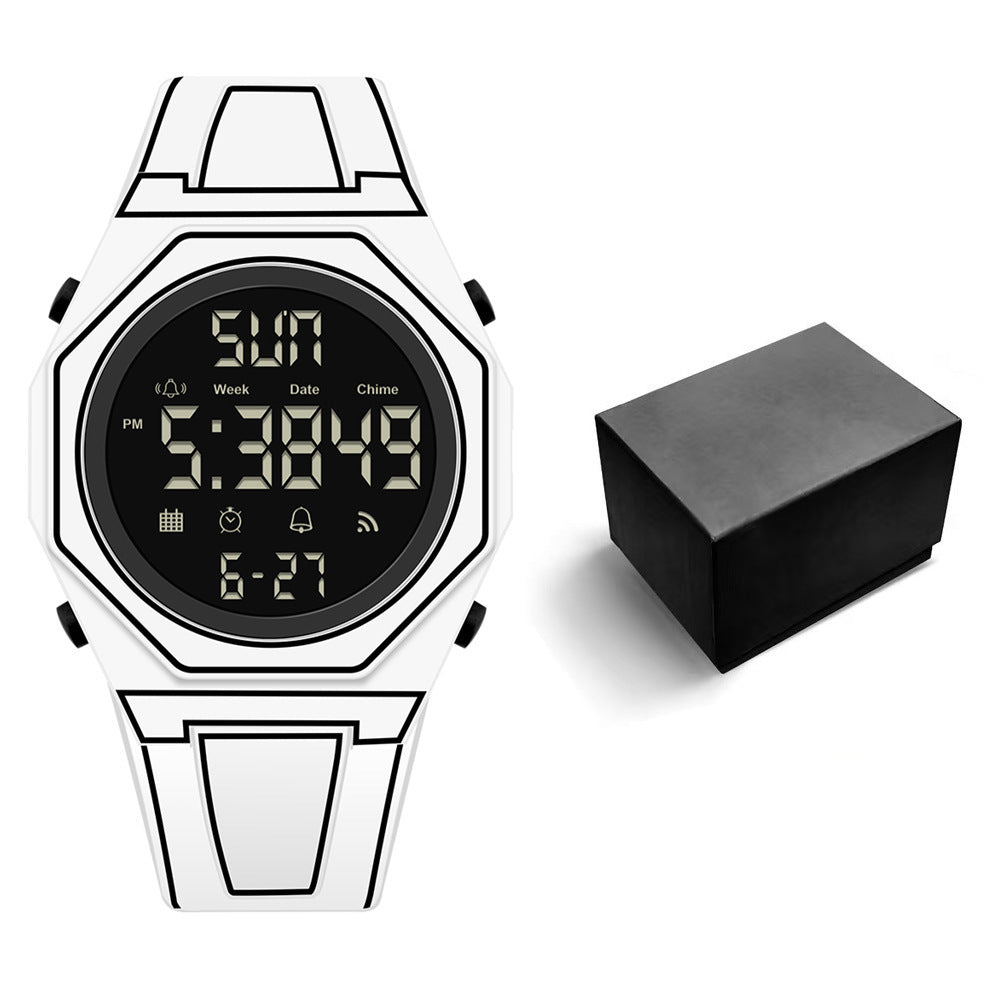 Fashionable waterproof quartz watch