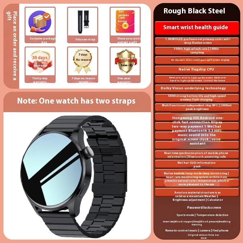 Bluetooth Smart Watch with Call and Heart Rate